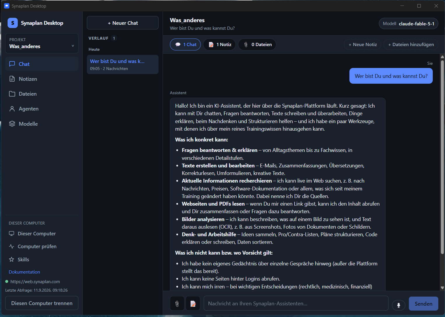 Synaplan Desktop: der Open-Source-Agent-Runner auf Ihrem Rechner